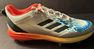 adidas Icon 7 KO Pixelated Metal Baseball Cleats Retro Mens Size 12.5 New GZ0508 - Image 1 of 4