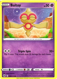 SWSH09: Brilliant Stars #058/172 Baltoy - Picture 1 of 2