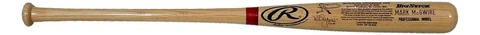 Mark McGwire 1998 Rawlings Commemorative Baseball Bat McGwire Crushes #62 79353 Cover