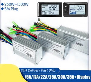 250W-1500W 36V 48V 15A-35A  Electric Bicycle Sinewave Controller and LCD Display - Picture 1 of 42