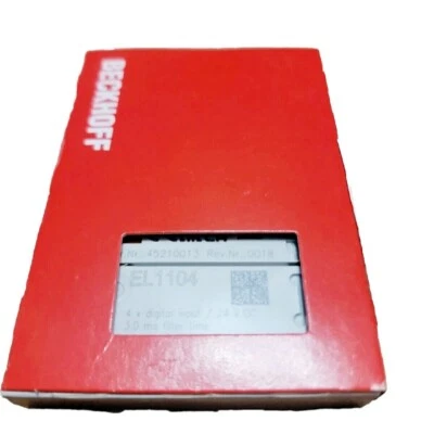  1PCS New In Box BECKHOFF EL1104 PLC Module Fast Shipping - Image 1 of 3