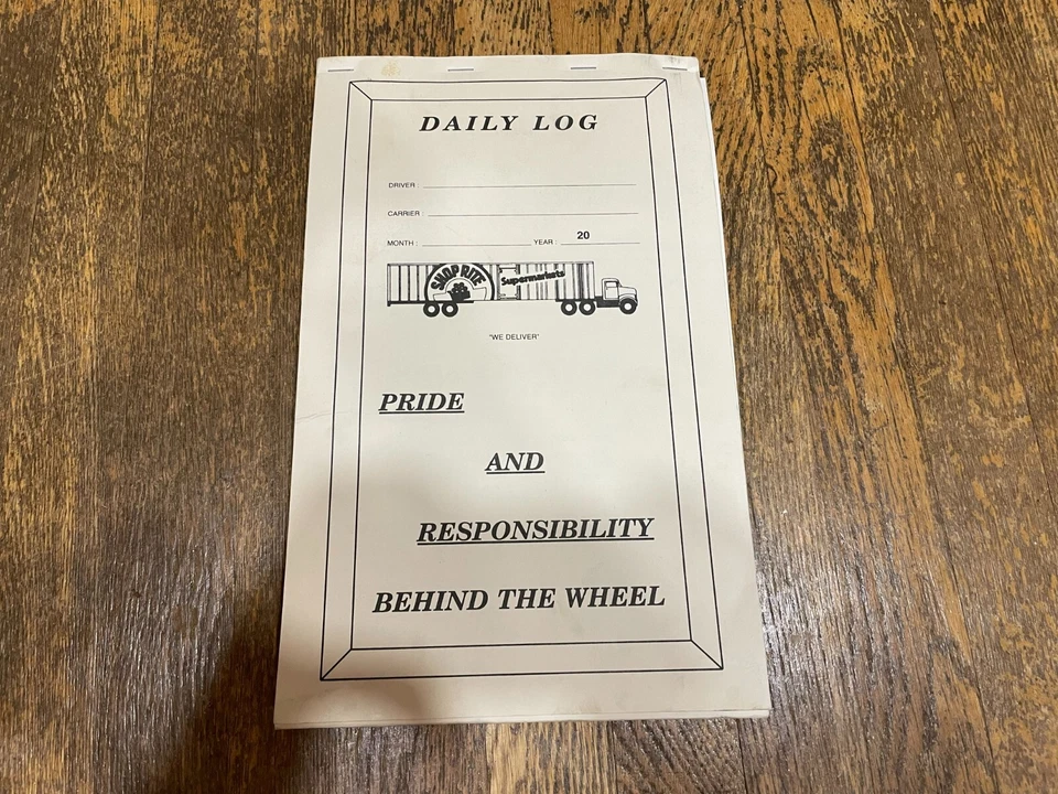 Driver's Daily Log Shoprite Vintage Corporate Express - Image 1 of 4