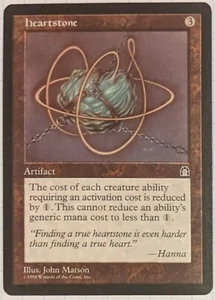 MTG Heartstone LP Uncommon Stronghold - Picture 1 of 4