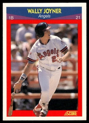 1990 Score 100 Superstars #81 Wally Joyner - Image 1 of 2