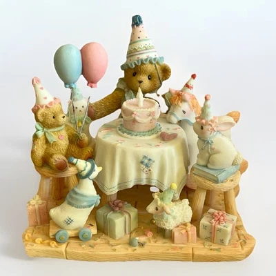Cherished Teddies Aggie 104029 No Celebration Is Complete w/o Friends Birthday - image 1 of 4