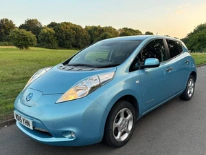 2015 Nissan Leaf Acenta Automatic 80Kw 24Kwh 5dr LOW MILES + £0 TAX - Picture 1 of 12