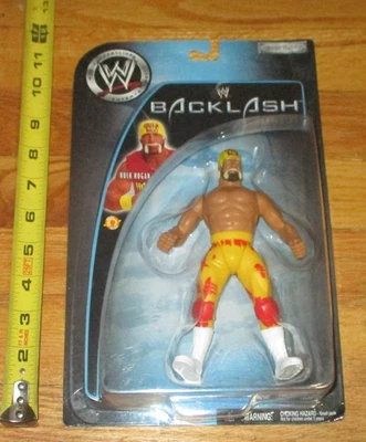 2002 WWF WWE Jakks Hulk Hogan Westling figura Backlash serie 2 WCW NUEVO WOW Hulkster Foto 1 de 4