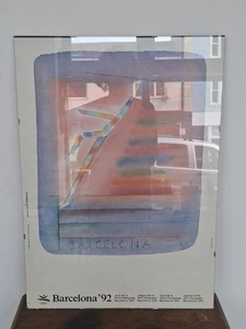 1992 Barcelona Olympics Poster  Sport Designed by Jean-Michel Folon - Picture 1 of 8