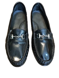 Mocasines SAS Tripad Comfort Metro Horsebit negros charol para mujer talla 9 - Imagen 1 de 14