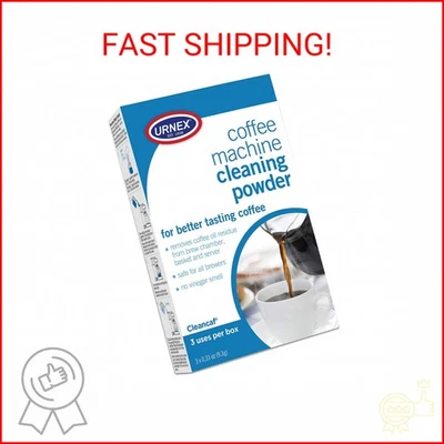 Кофеварка и эспрессо-машина Urnex порошок Cleancaf - 3 пакета - Sa - Изображение 1 из 2