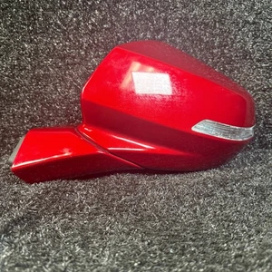 CHEVY BLAZER Power Door View Mirror Driver LH Heated RED 4698493 2019 2024 - Picture 1 of 16