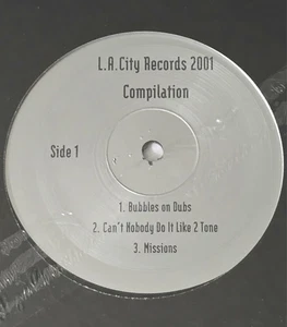 LA CITY RECORDS SEALED G FUNK RAP 12" VINYL PRIVATE PRESS HIPHOP WEST COAST VTG - Picture 1 of 7