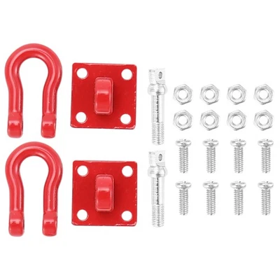 3X(1 Paar Anhaengerhaken 1: 10 Massstab Zubehoer fuer RC Crawler -10 Tru3356 - Bild 1 von 4