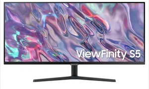 Samsung ViewFinity S5. (S34C504GAN) 34" 1440p HDR 100 Hz Gaming Monitor - Picture 1 of 6