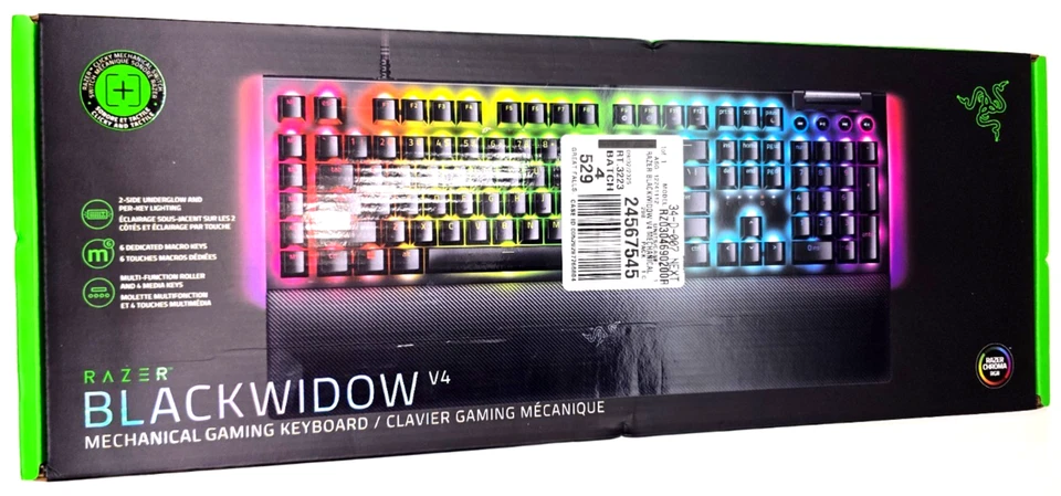 Razer BlackWidow V4 Mechanical Gaming Keyboard Brand New - Image 1 of 4