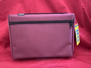 Canvas Bible  Cover Burgundy With Fish Label By Bible Gear Large - #121820 - Picture 1 of 7