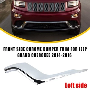 Parachoques delantero izquierdo para Jeep Grand Cherokee 14-16 moldura parachoques listón - Imagen 1 de 13