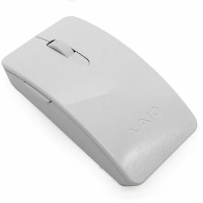 Genuine Sony VGP-WMS2 VAIO P/N:148034511 Wireless Mouse White - Image 1 of 3