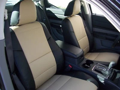 FUNDA ASIENTO IGGEE S. CUERO AJUSTE PERSONALIZADO 2011-2014 CHRYSLER 200 SEDÁN 13 COLORES Foto 1 de 4