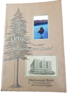 Beauty Spots Of Oregon Scenic Multnomah Hotel 1920's - Foto 1 di 12