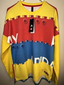 New w Tags Boys XL Adidas Lego 2022 Classic Pullover Crew Sweatshirt, NWT HP0947 - Picture 1 of 7