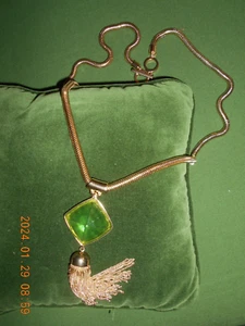 Anne Klein Anhänger grün Glas - Bild 1 von 7