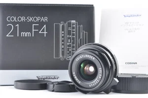 "Mint" Voigtlander COLOR-SKOPAR 21mm f/4 P VM for Leica M from Japan #016 - Picture 1 of 19