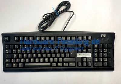 Hewlett Packard QWERTY Keyboard SK-2502CU HP A7861-65443 USB Tastatur - Bild 1 von 4