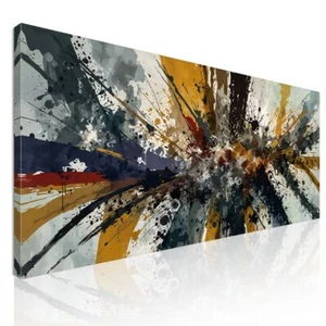 Quadro Forme Astratte Energie Astratte Multicolore , absh16 quadro stampa su tel - Imagen 1 de 6