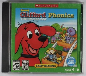 Clifford Phonics The Big Red Dog Early Reading for Windows / Mac - Foto 1 di 2