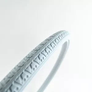 Grey Solid Wheelchair Tyre 22x1 3/8 inch G - Picture 1 of 4