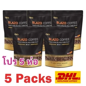 5x BLAZO COFFEE MIX 29-IN-1 SLIMMING HERBALS HEALTHY DIET INSTANT THAI COFFEE - Picture 1 of 12