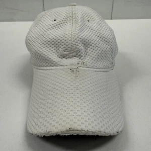 Nike Mütze Kappe Riemen hinten weiß Rückenwind Drifit Golf Tennis 6 Panel Swoosh Logo - Bild 1 von 23