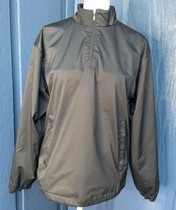 Nike Golf Clima Fit Damen Pullover 1/4 Zip Jacke Gr. Medium (8-10) schwarz - Bild 1 von 12