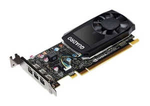 HP nVIDIA Quadro P400 v2 2GB 3x mini-DP PCI-e x16 1ME43AT 919985-003 L85878-001 - Picture 1 of 2