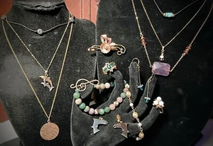 Vintage Too Modern Gold Filled Jewelry Lot 14 Piece All Wearable Some Signed - Bild 1 von 24
