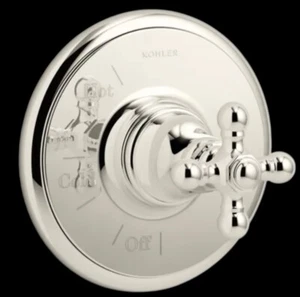 Kohler Artifacts K-TS72767-3-SN Valvola di Pressione Trim Doccia Nichel Lucido NUOVO - Foto 1 di 2