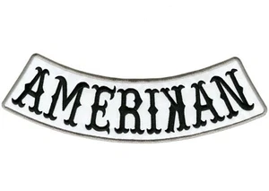 AMERIKAN Unterseite Wippe Aufnäher 12" | Patriotic American USA Aufbügeln bestickt - Bild 1 von 4