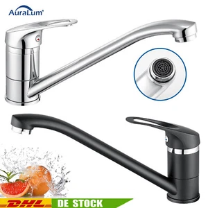 Küchenarmatur Wasserhahn Küche 360° Edelstahl Spültischarmatur Mischbatterie - Bild 1 von 25