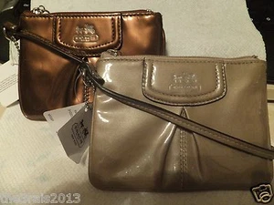 Coach Madison Small Patent Leather Wristlet - NWT - Picture 1 of 1