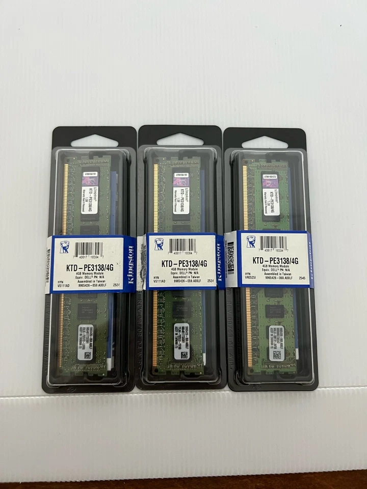 KTD-PE3138/4G Kingston 4GB DDR3 1333MT/s ECC Registered DIMM - Image 1 of 1
