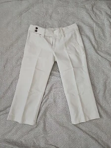 For All Mankind Women's Size 28 White Capris Jeans N7 - Bild 1 von 8