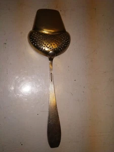 cuchara de té antigua, plateada - Imagen 1 de 1