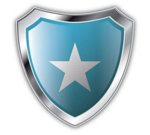 Adesivo decalcomania paraurti auto scudo bandiera Somalia - ''TG.'' - Foto 1 di 1