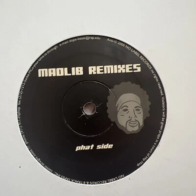 MADLIB - REMIXES (VINYL LP)  2000!!  RARE!!  BIG PUN + LOOTPACK + ROOTS + COMMON - Image 1 of 2