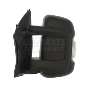 Peugeot Boxer 2006-2024 Electric Short Arm Door Wing Mirror Passengers Side Left - Picture 1 of 24