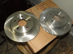 2013-22 Buick Encore, Chevy Cruze, Trax Rear Brake Rotor Pair- NEW - Bild 1 von 3