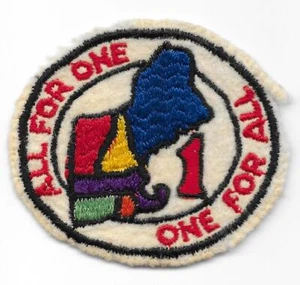 02b Region 1 One Felt Patch Boy Scouts of America BSA - Picture 1 of 2