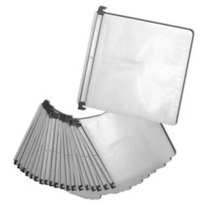 40 CD Doppel-Hüllen,Hänge-Taschen für 80 CD/DVD/BR-D mit weicher Vlieseinlage   - Bild 1 von 2