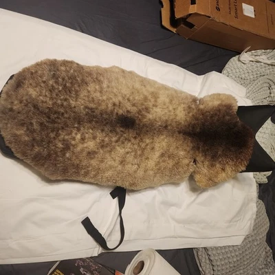 Asiento de piel de oveja para BMW F650GS F700GS F800GS 2008-2016 y otras motocicletas Foto 1 de 4